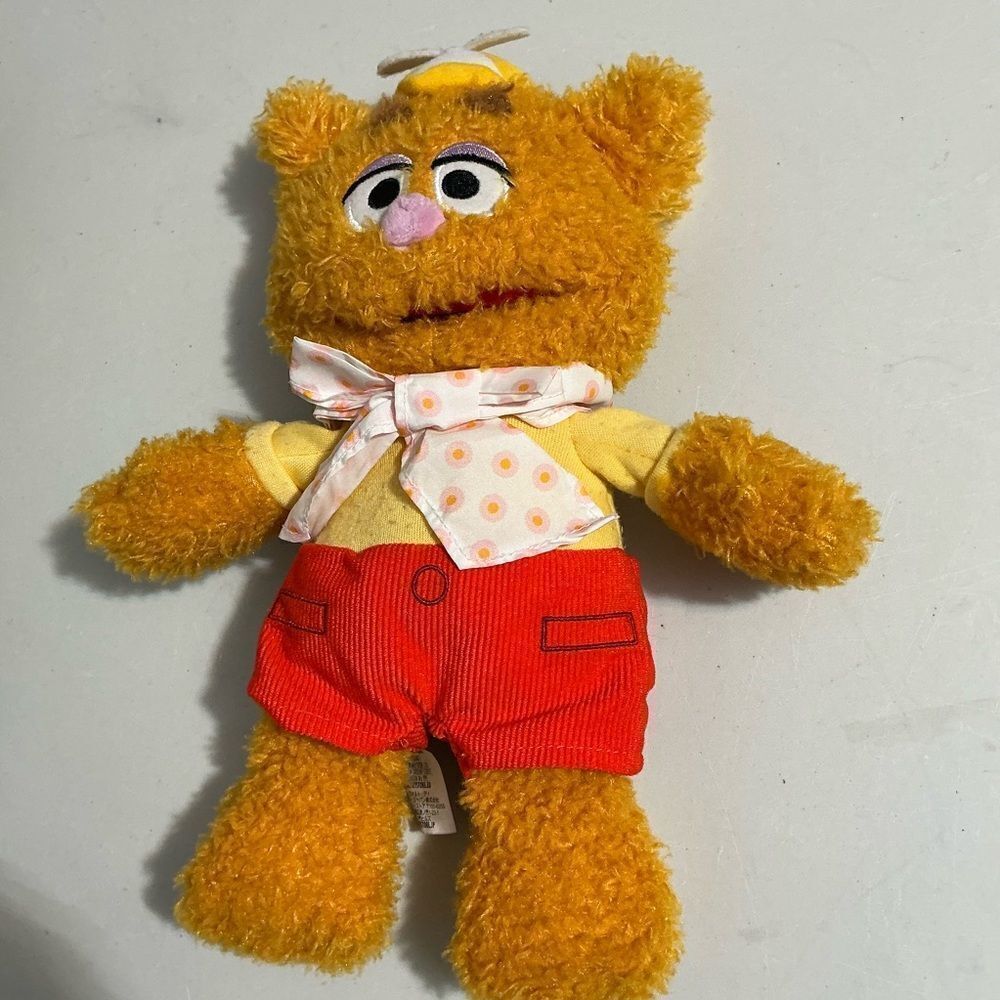 Disney Fozzie Bear Muppet Baby Plush Stuffed Animal Baby